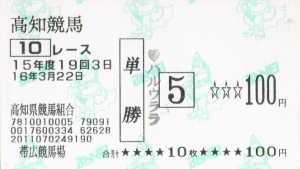 ハルウララ馬券・ラストラン（ハルウララC.C） - メルカリ